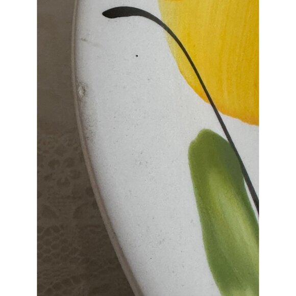 Castellania Ceramic Italian Hand Painted Floral Hand Painted Plate Replacement - Picture 6 of 11